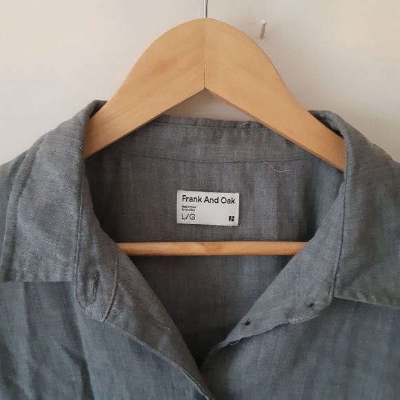 Frank and Oak Button Down - Large - Picture 2 of 4